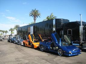 Lamborghini transport